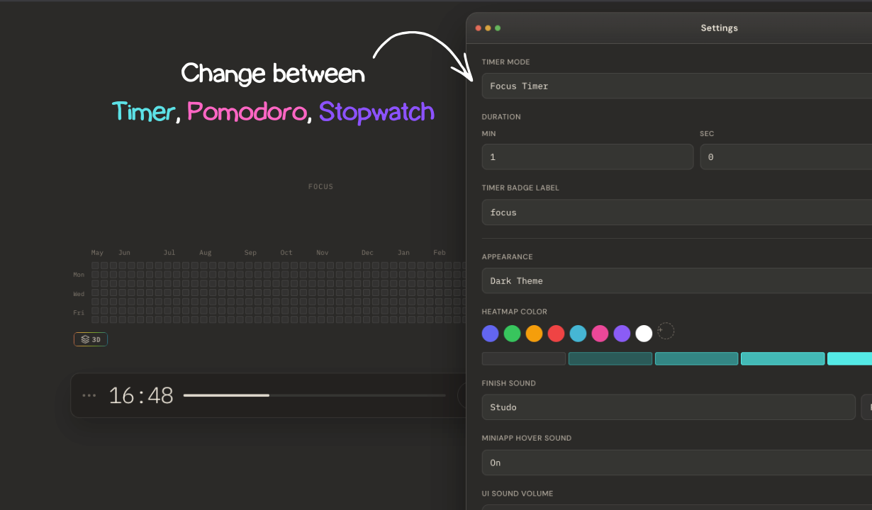 Session vs Stuon visual comparison screenshot